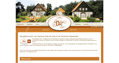 Desktop Screenshot of das-gastliche-dorf.de